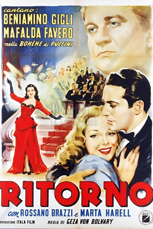 Movie poster for Ritorno (1940)