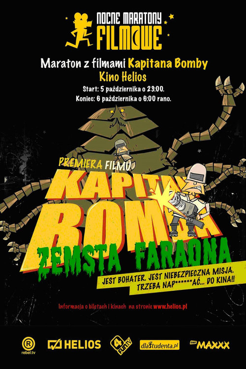 Movie poster for Kapitan Bomba - Zemsta Faraona (2012)