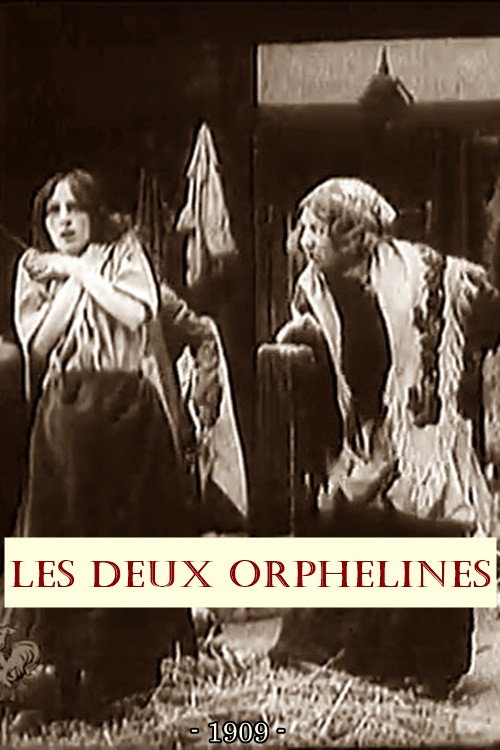 Movie poster for Les deux orphelines (1910)