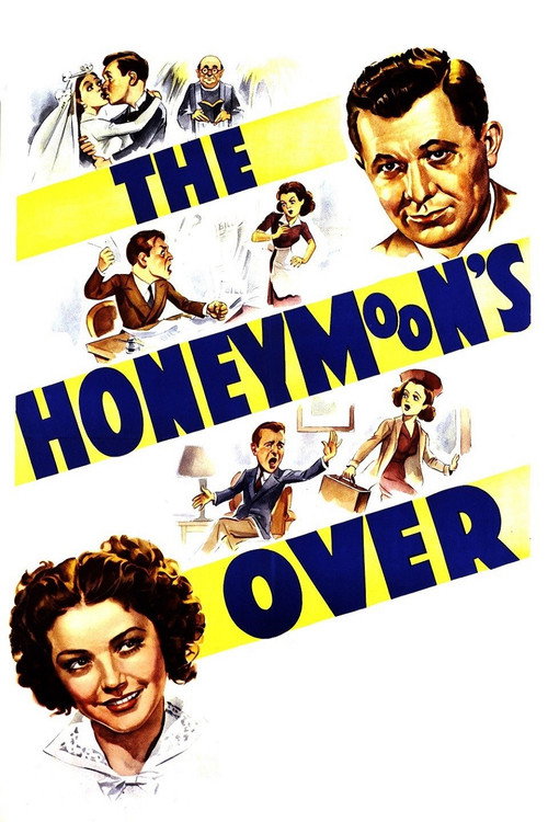 Movie poster for The Honeymoon's Over (1939)