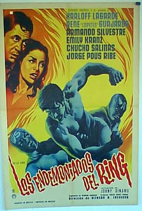 Movie poster for Los Endemoniados del Ring (1966)