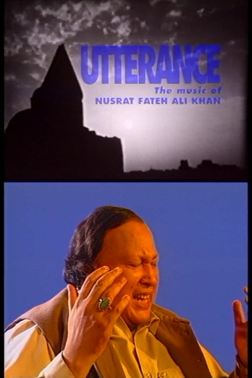 Movie poster for Utterance: The Music of Nusrat Fateh Ali Khan (1990)