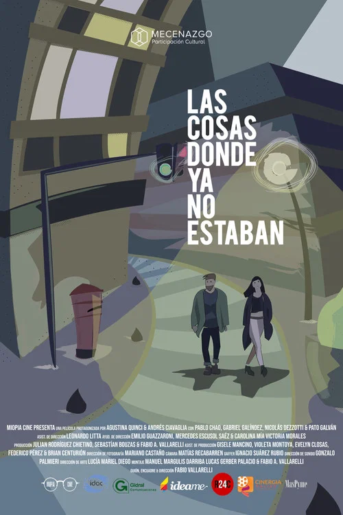 Movie poster for The Things Where They No Longer Were (2021)