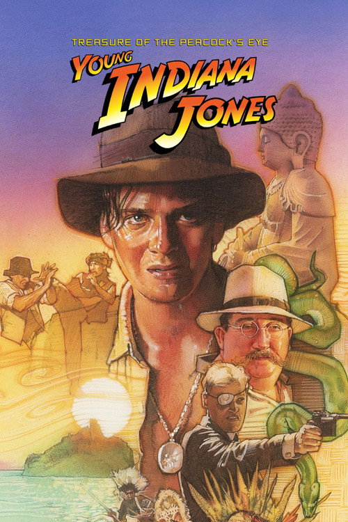 Movie poster for The Adventures of Young Indiana Jones: Treasure of the Peacock's Eye (1995)