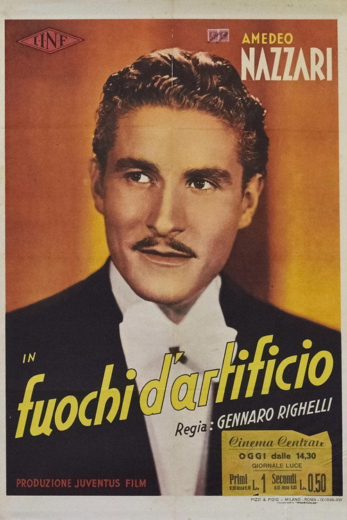 Movie poster for Fuochi d'artificio (1938)