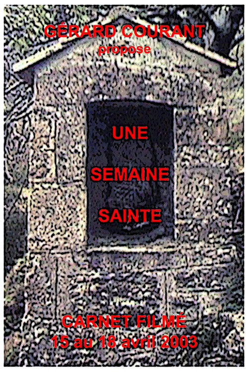 Movie poster for Une semaine sainte (2020)