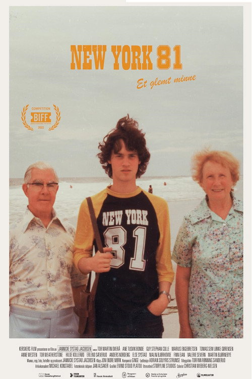 Movie poster for New York 81 - Et glemt minne (2022)