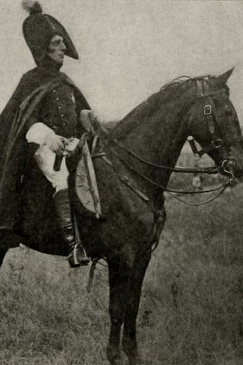 Movie poster for The Battle of Waterloo (1913)