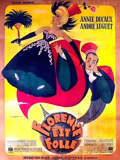 Movie poster for Florence is Crazy (1944)
