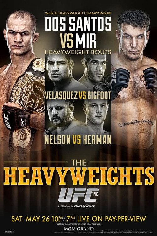 Movie poster for UFC 146: Dos Santos vs. Mir (2012)