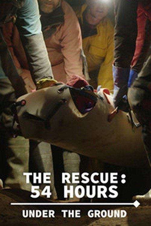 Movie poster for The Rescue: 54 Hours Under the Ground (2022)