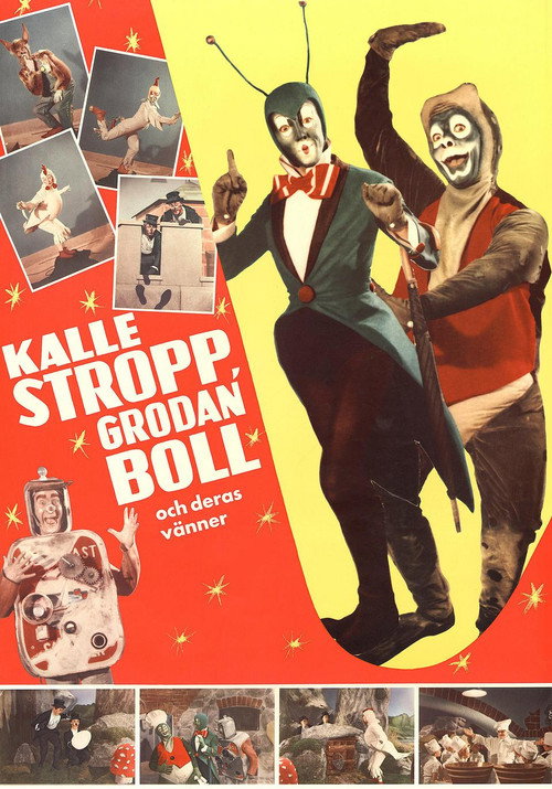 Movie poster for Charlie Strap, Froggy Ball and Their Friends (1956)