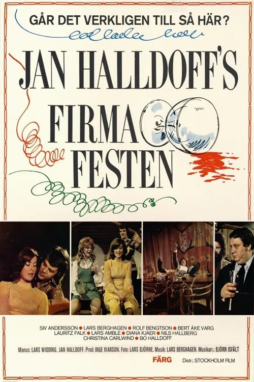 Movie poster for The Office Party (1972)