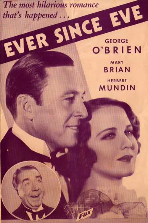 Movie poster for Ever Since Eve (1934)