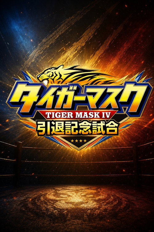 Movie poster for NJPW Tiger Mask's Retirement Match (2026)