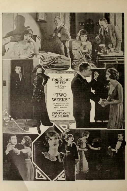 Movie poster for Two Weeks (1920)