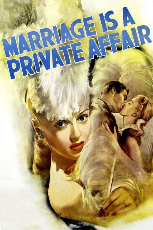 Movie poster for Marriage Is a Private Affair (1944)