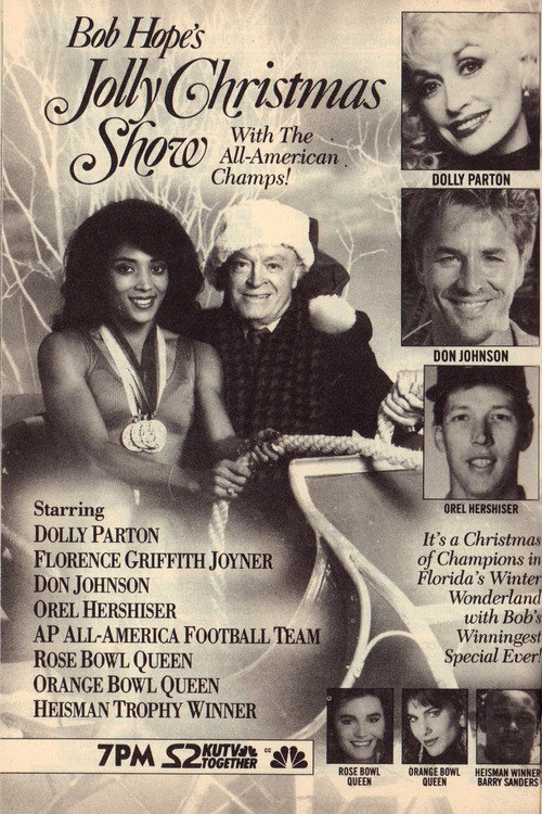 Movie poster for Bob Hope's Jolly Christmas Show (1988)