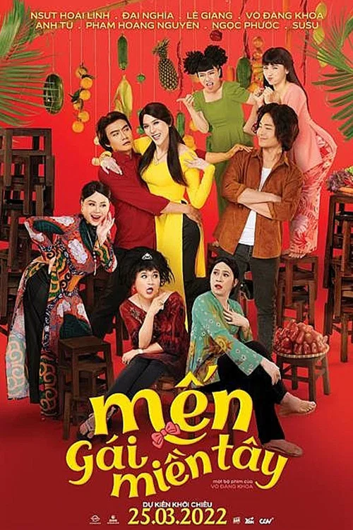 Movie poster for Men Gai Mien Tay (2022)