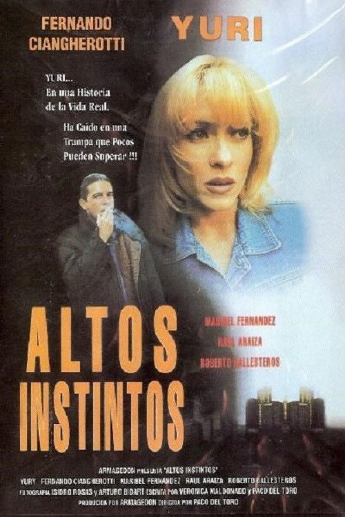 Movie poster for Altos instintos (1995)