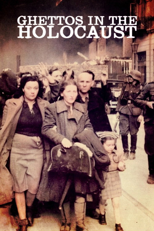 Movie poster for Ghettos in the Holocaust (2023)