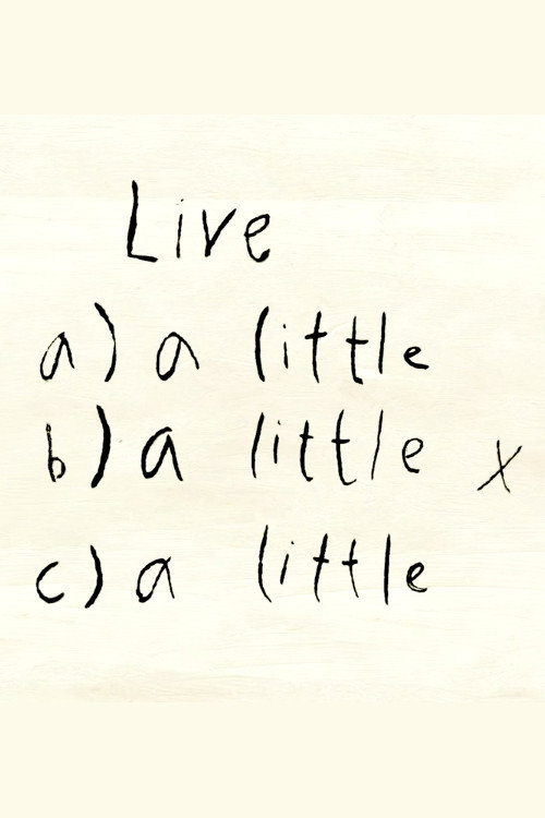 Movie poster for Live a Little (2018)