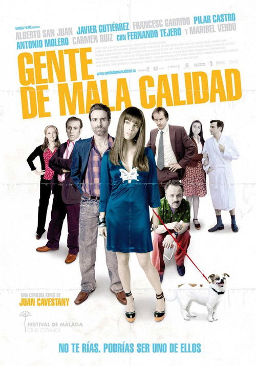 Movie poster for Gente de mala calidad (2008)