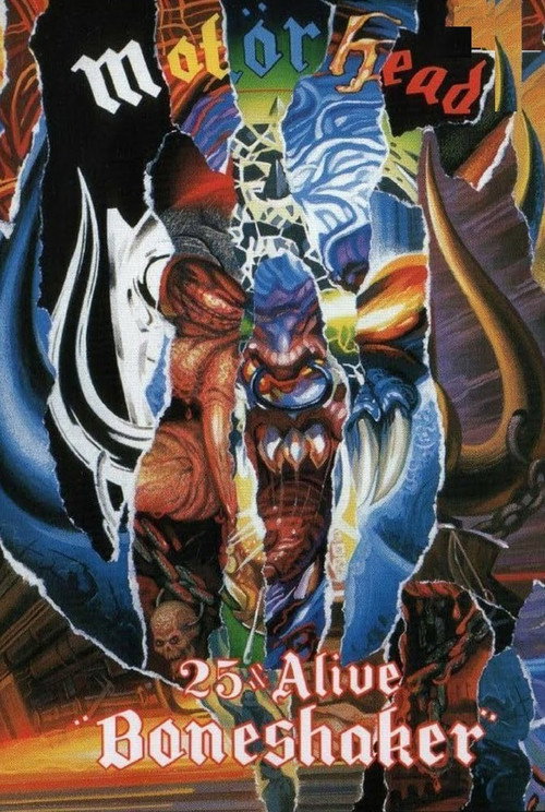 Movie poster for Motörhead: 25 & Alive Boneshaker (2001)