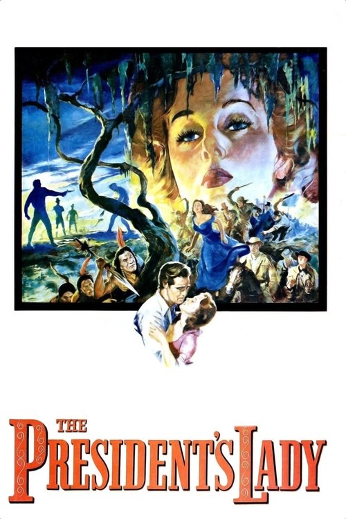 Movie poster for The President's Lady (1953)
