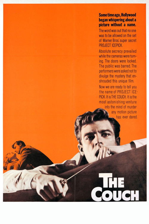 Movie poster for The Couch (1962)
