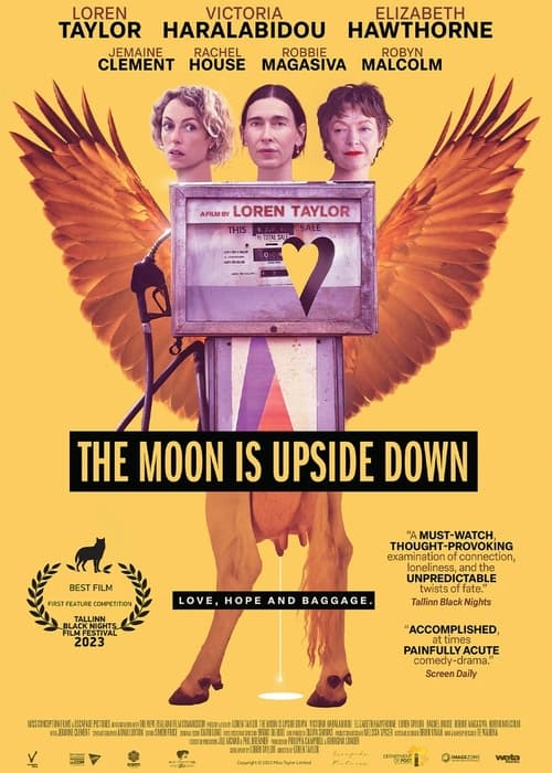 Movie poster for The Moon Is Upside Down (2024)