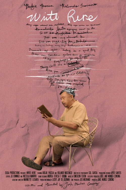 Movie poster for Write Here (2022)