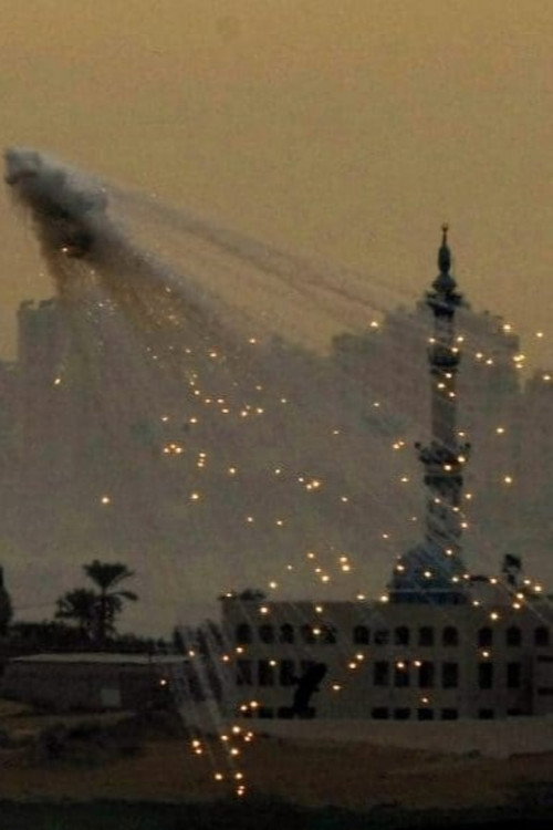 Movie poster for The Use of White Phosphorus in Urban Environments (2012)