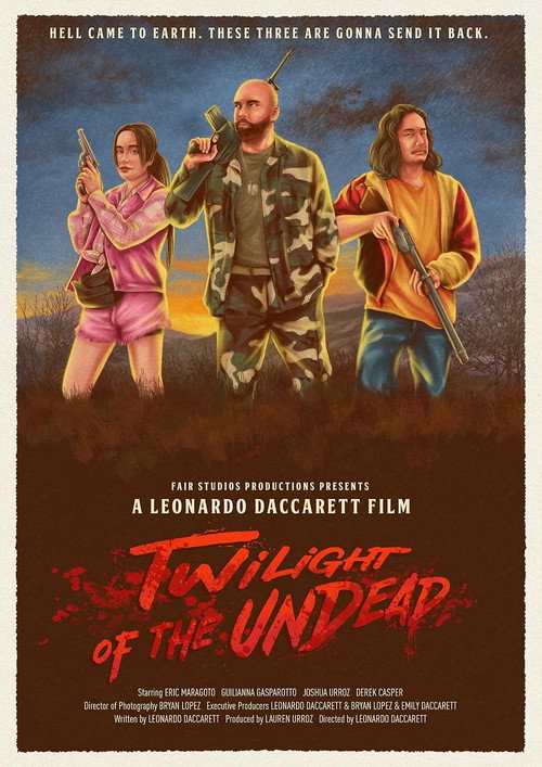 Movie poster for Twilight of the Undead