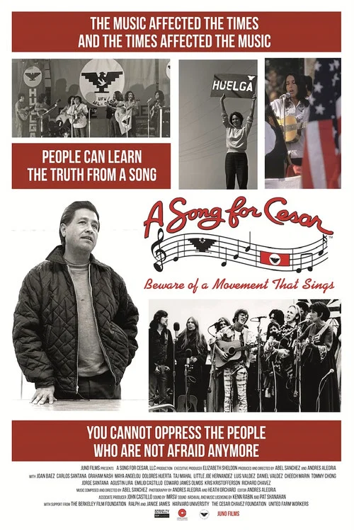 Movie poster for A Song for Cesar: Beware a Movement That Sings (2021)