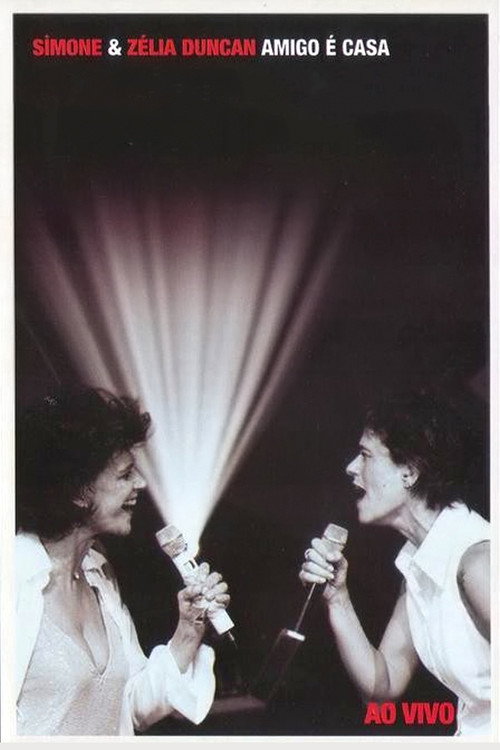 Movie poster for Simone & Zélia Duncan: Amigo é Casa (2008)