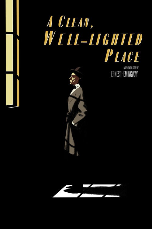 Movie poster for A Clean, Well-Lighted Place (2024)