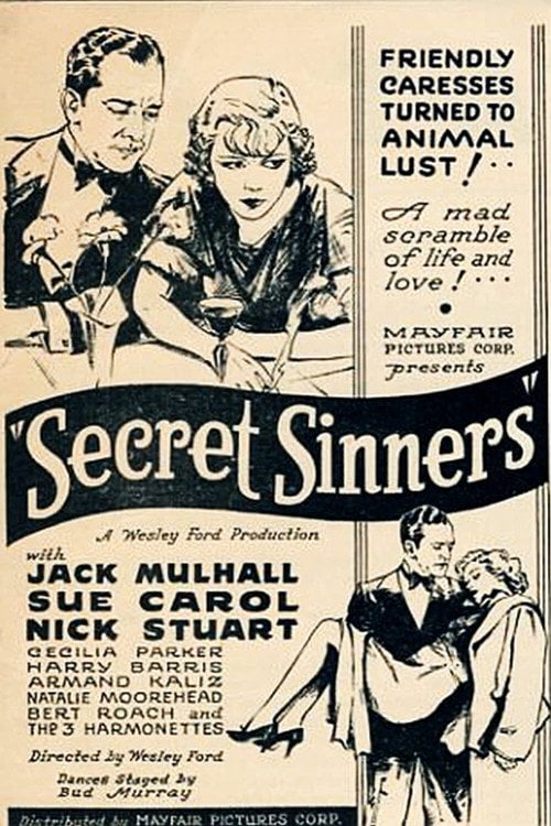 Movie poster for Secret Sinners (1933)