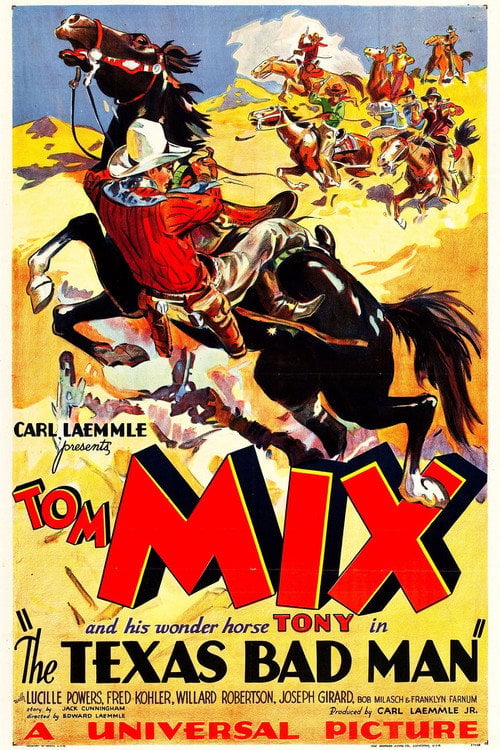 Movie poster for The Texas Bad Man (1932)