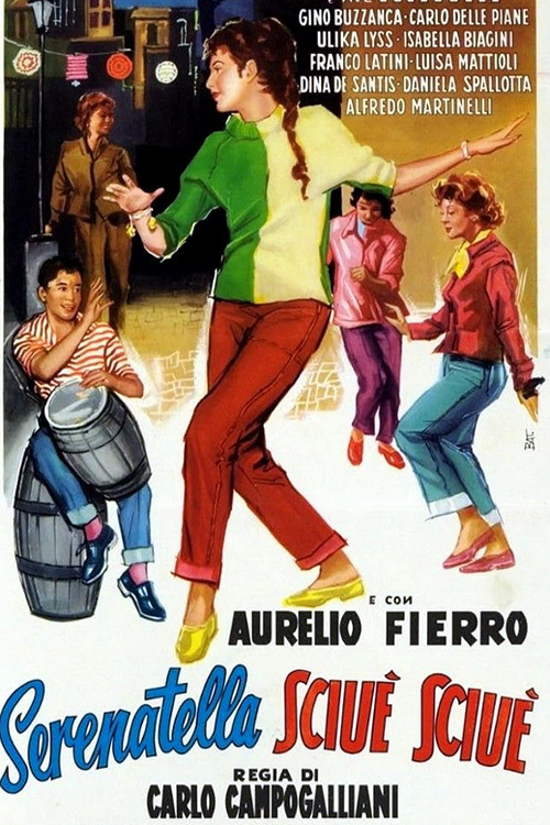 Movie poster for Serenatella Sciuè Sciuè (1958)