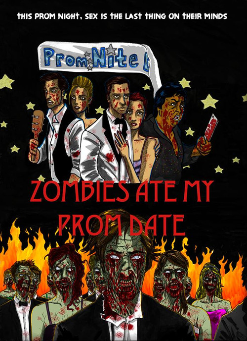 Movie poster for Zombies Ate My Prom Date (2008)