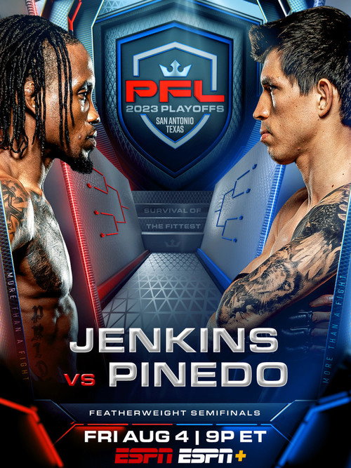 Movie poster for PFL 2023 #7: Playoffs - Jenkins vs. Pinedo (2023)