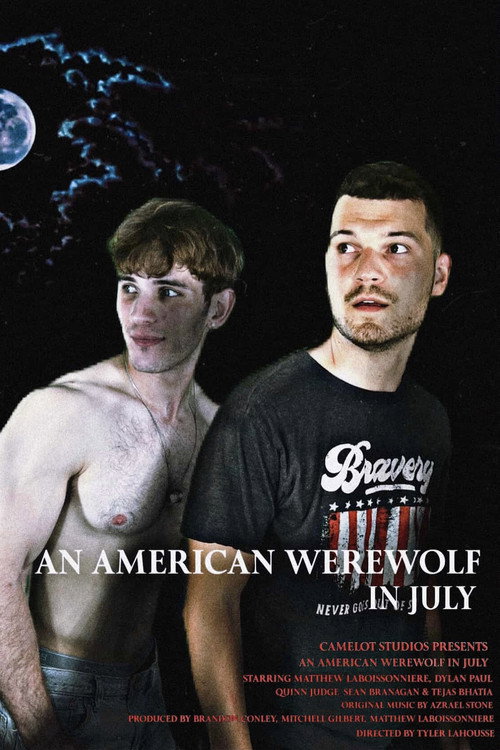 Movie poster for An American Werewolf in July (2025)
