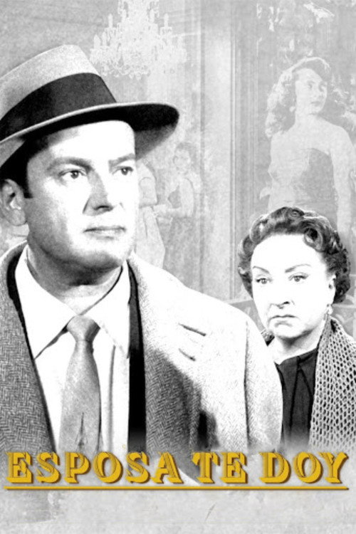 Movie poster for Esposa te doy (1957)
