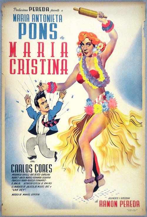 Movie poster for María Cristina (1951)