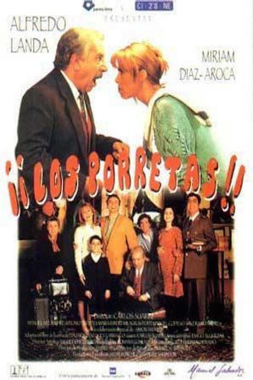 Movie poster for Los porretas (1996)
