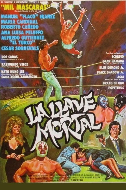 Movie poster for La llave mortal (1990)