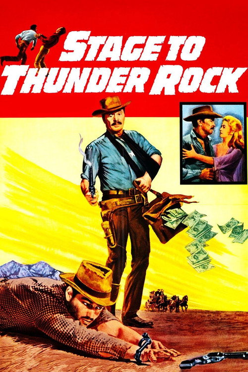 Movie poster for Stage to Thunder Rock (1964)