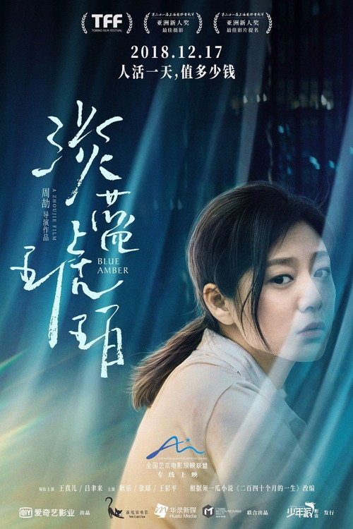 Movie poster for Blue Amber (2018)