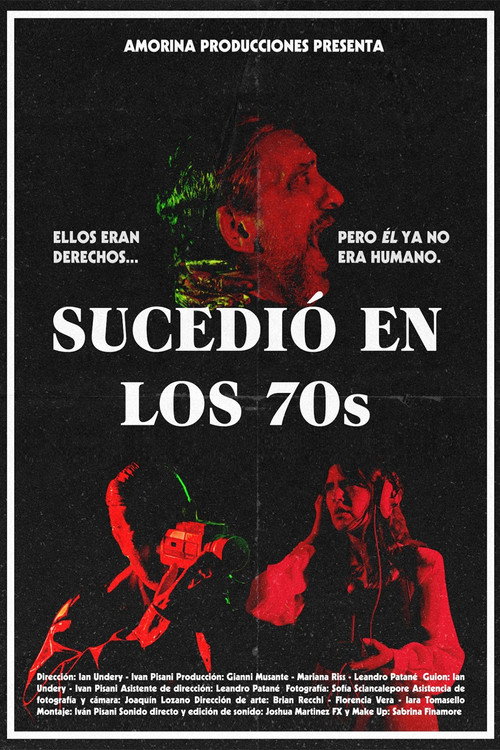 Movie poster for Sucedió en los 70's (2024)